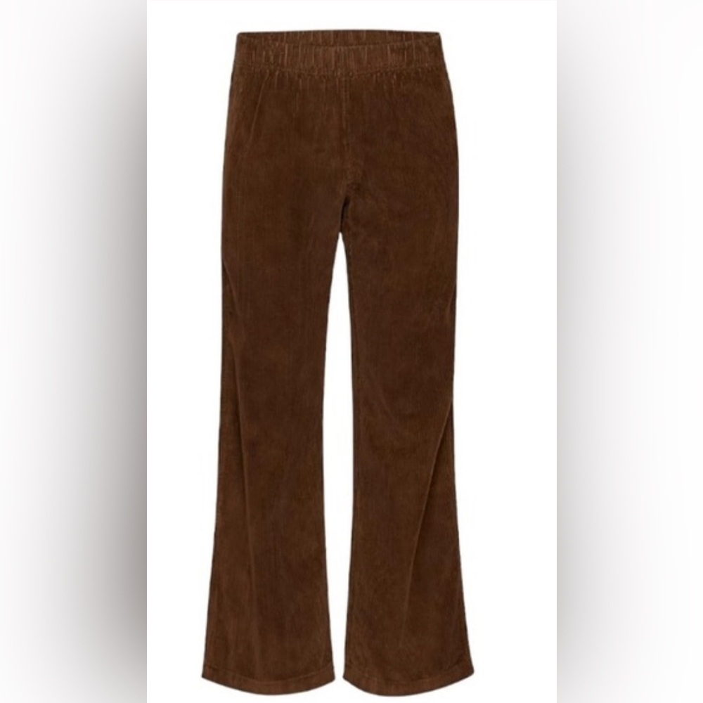 ARITZIA TNA carlaw corduroy pant dark brown size small flare